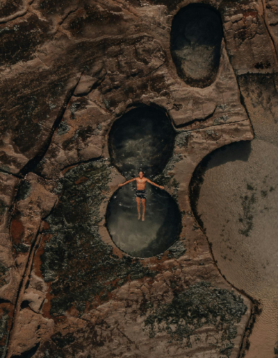 Natural Inspired Rock Pond Springs for Day Spa